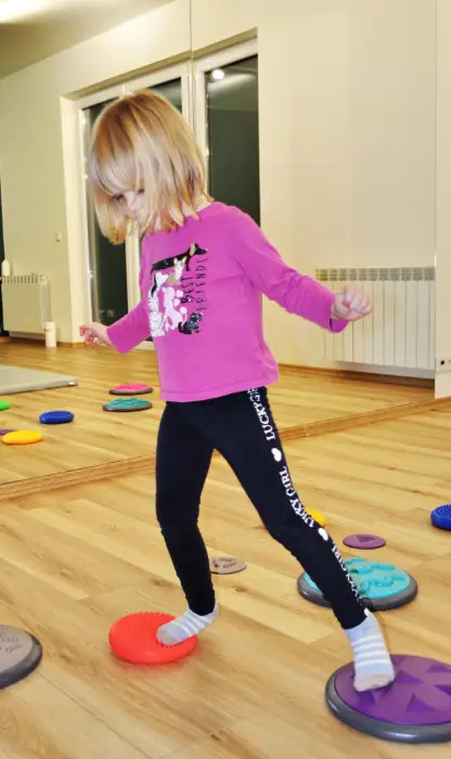 Zdjęcie z zajęć integracji sensorycznej